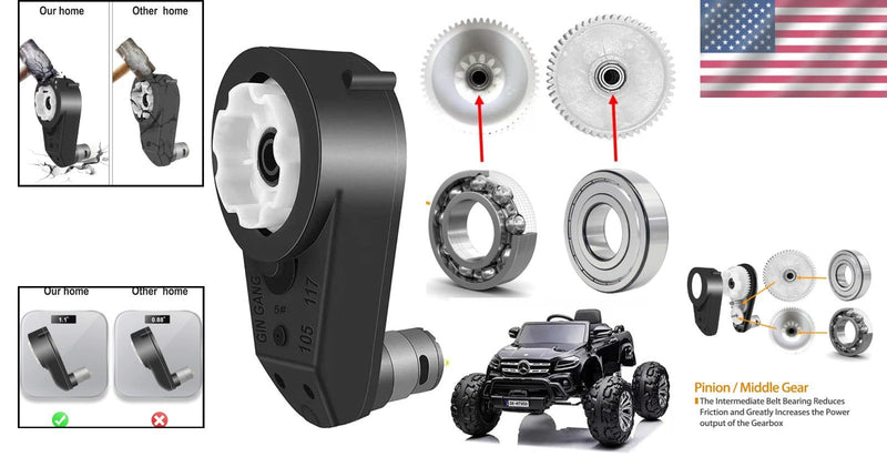 Load image into Gallery viewer, 12V Ride-On Toy for Kids with 550 Motor, Gearbox, and 40000 RPM Power Boost
