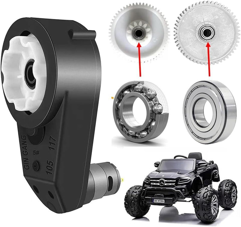 Load image into Gallery viewer, 12V Ride-On Toy for Kids with 550 Motor, Gearbox, and 40000 RPM Power Boost
