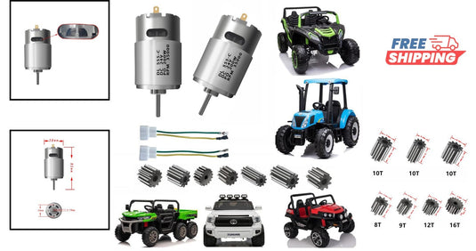 Kids Ride-On Car 2-Piece Set with 24V High-Speed RS555 Motor Drive