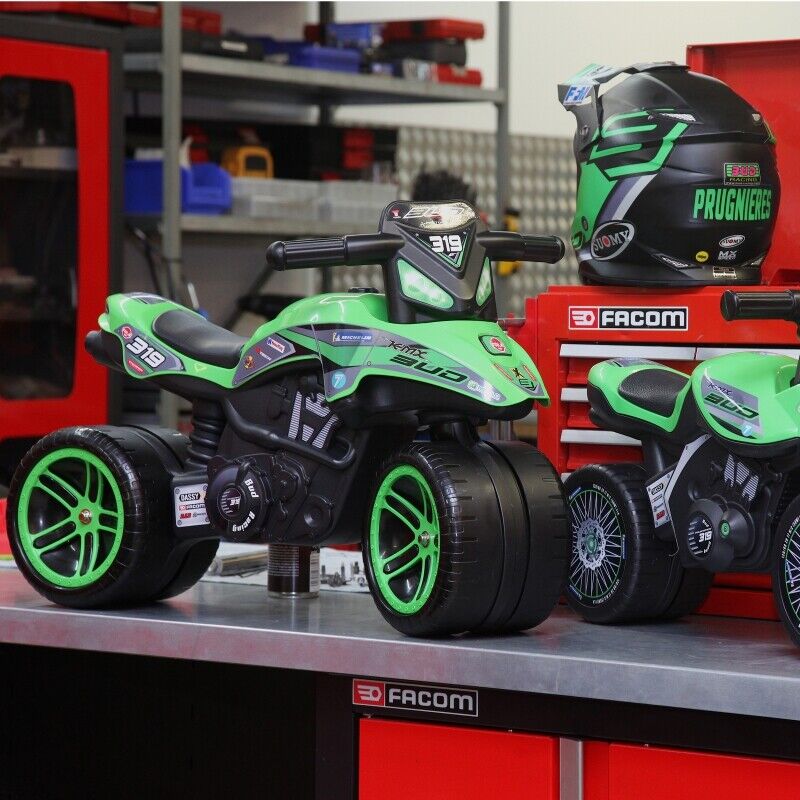 Load image into Gallery viewer, Upgrade Your Ride: FALK Rider Racing Green Wide Wheels - Now Available!
