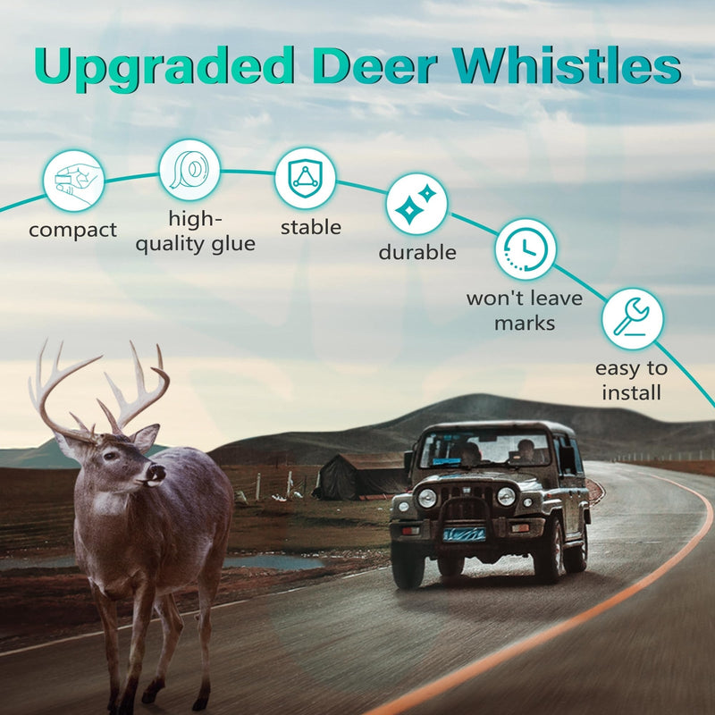 Load image into Gallery viewer, Upgraded Deer Whistle Car Horn for Vehicle Safety and Wildlife Protection
