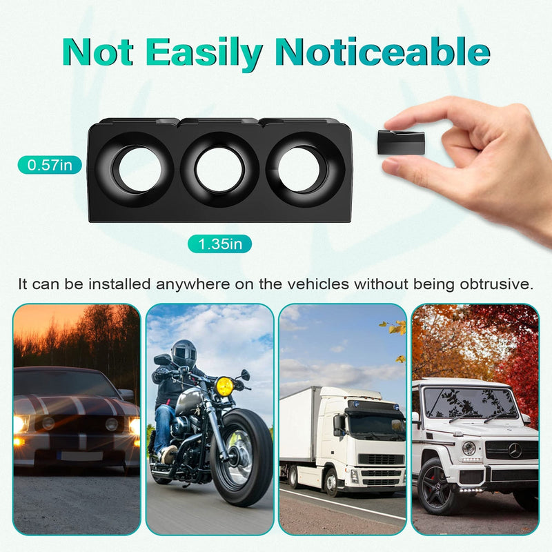 Load image into Gallery viewer, Upgraded Deer Whistle Car Horn for Vehicle Safety and Wildlife Protection
