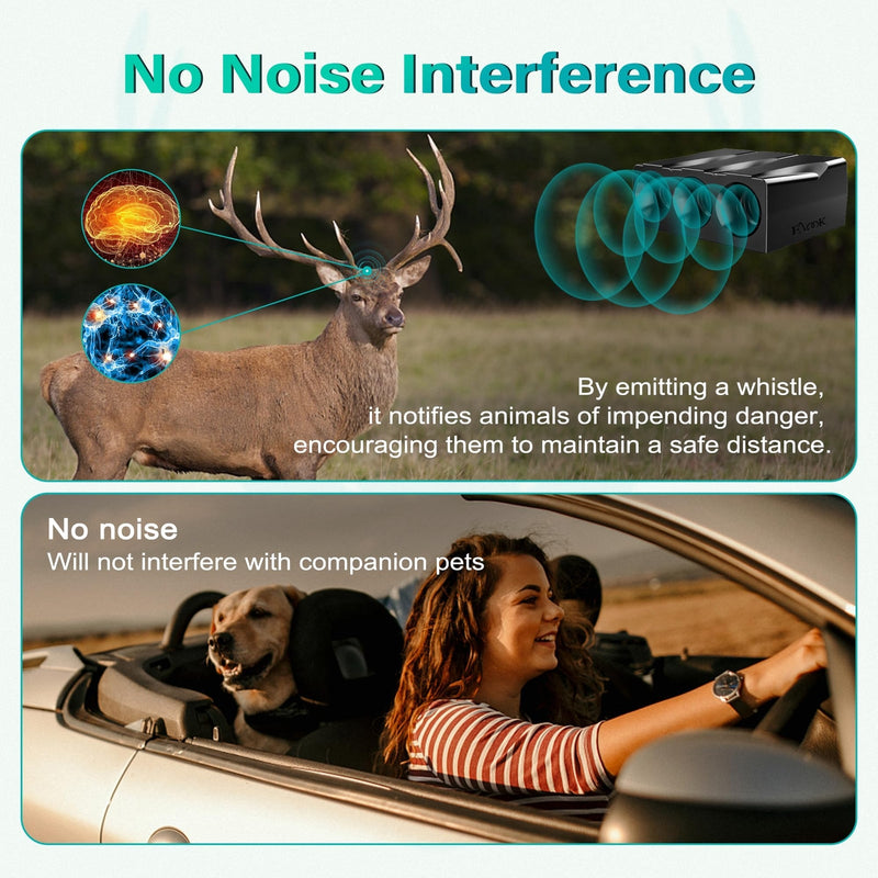 Load image into Gallery viewer, Upgraded Deer Whistle Car Horn for Vehicle Safety and Wildlife Protection

