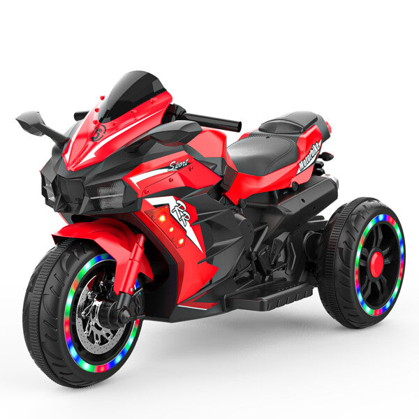 Load image into Gallery viewer, 12V Electric Kids Ride-On Dirt Bike with 3 Wheels and Built-In Music

