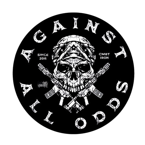 Against All Odd's Skull Decal