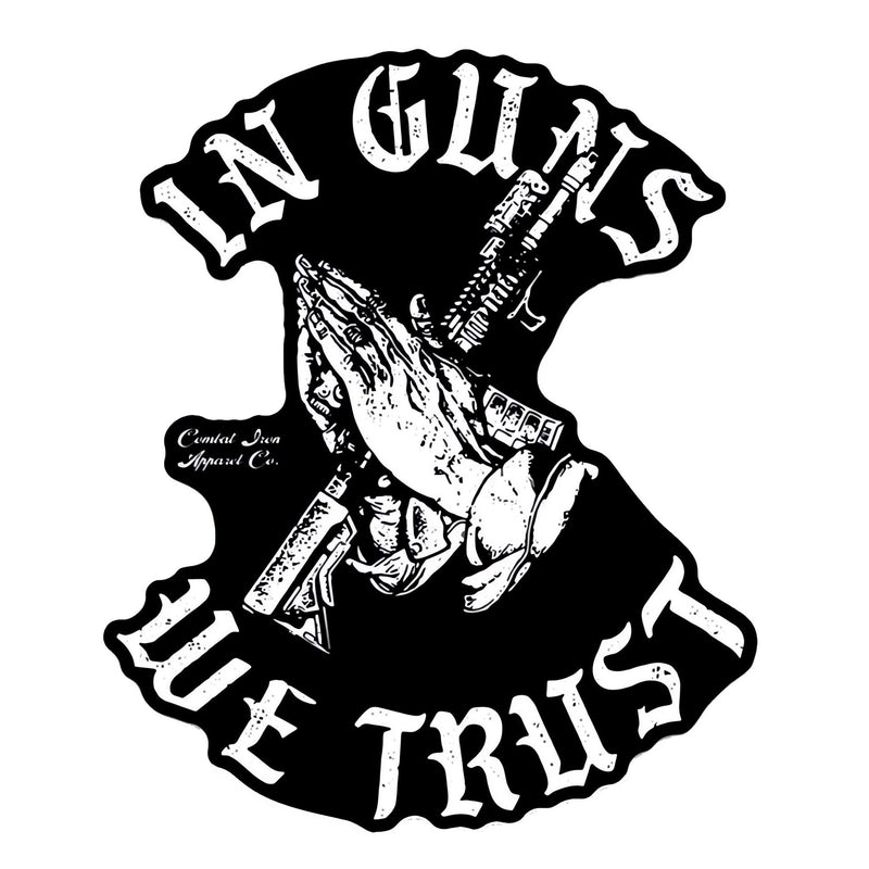 Load image into Gallery viewer, In Guns We Trust Decal
