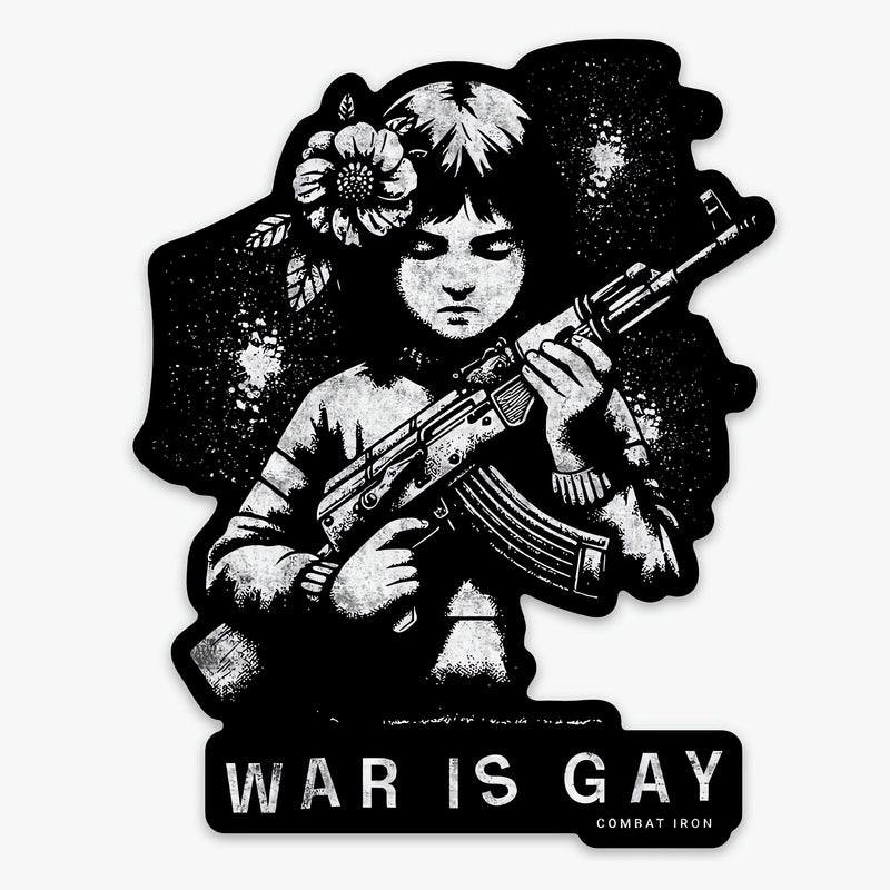Load image into Gallery viewer, War Is Gay Decal
