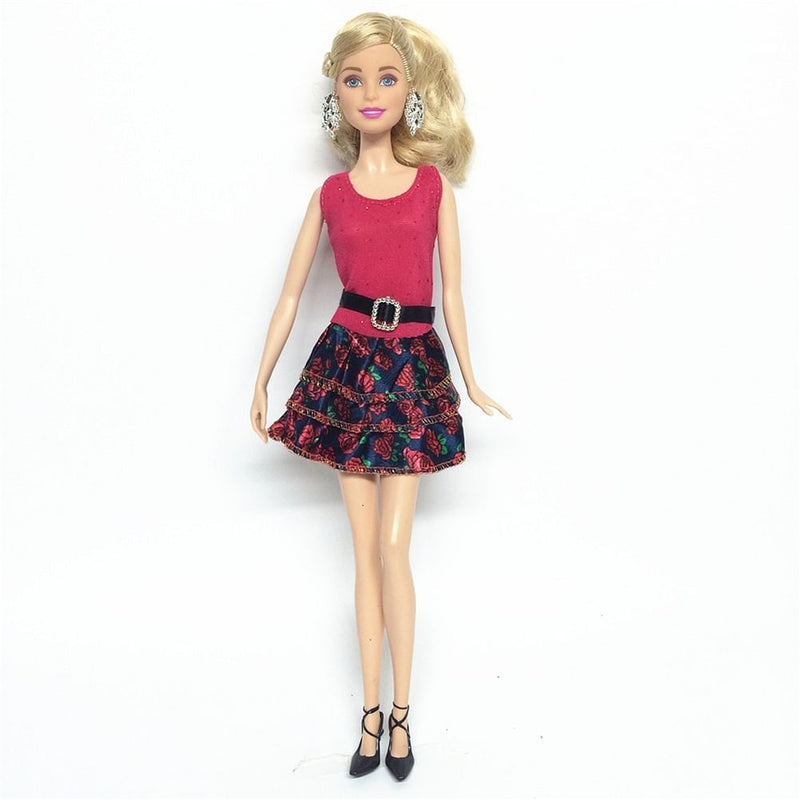 Load image into Gallery viewer, Handmade Casual and Elegant Dress Set for 11&quot; Bobbi Doll – 3 or 5 Pieces
