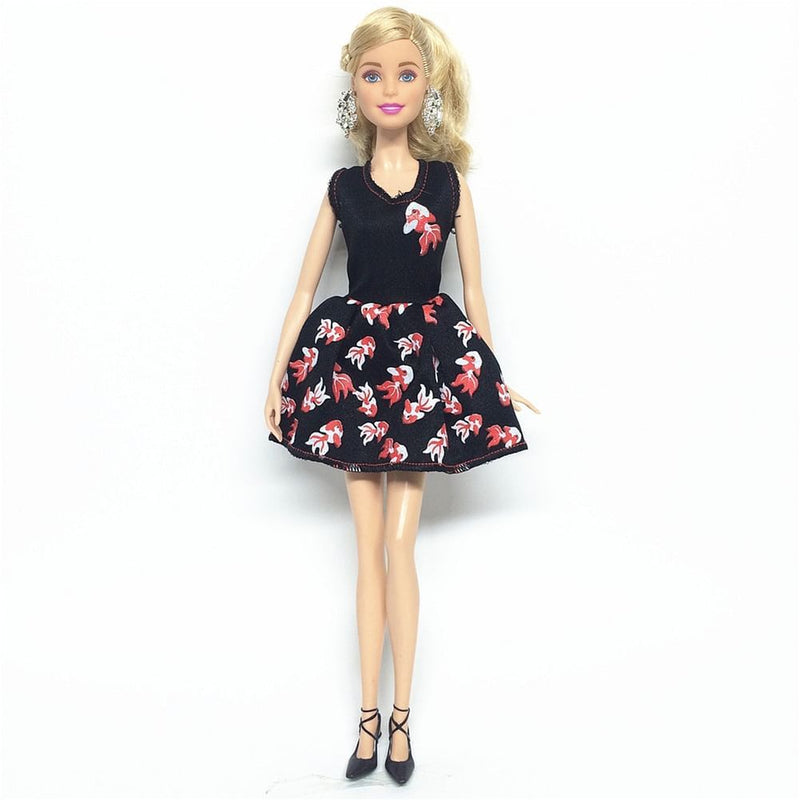 Load image into Gallery viewer, Handmade Casual and Elegant Dress Set for 11&quot; Bobbi Doll – 3 or 5 Pieces
