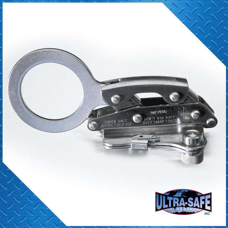 Load image into Gallery viewer, Stainless Steel Rope Grab for 5/8&quot; Fall Protection Rope Made in USA | US-5000C
