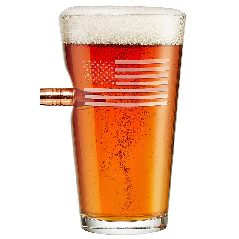 Load image into Gallery viewer, US Flag Pint Glass - 16oz
