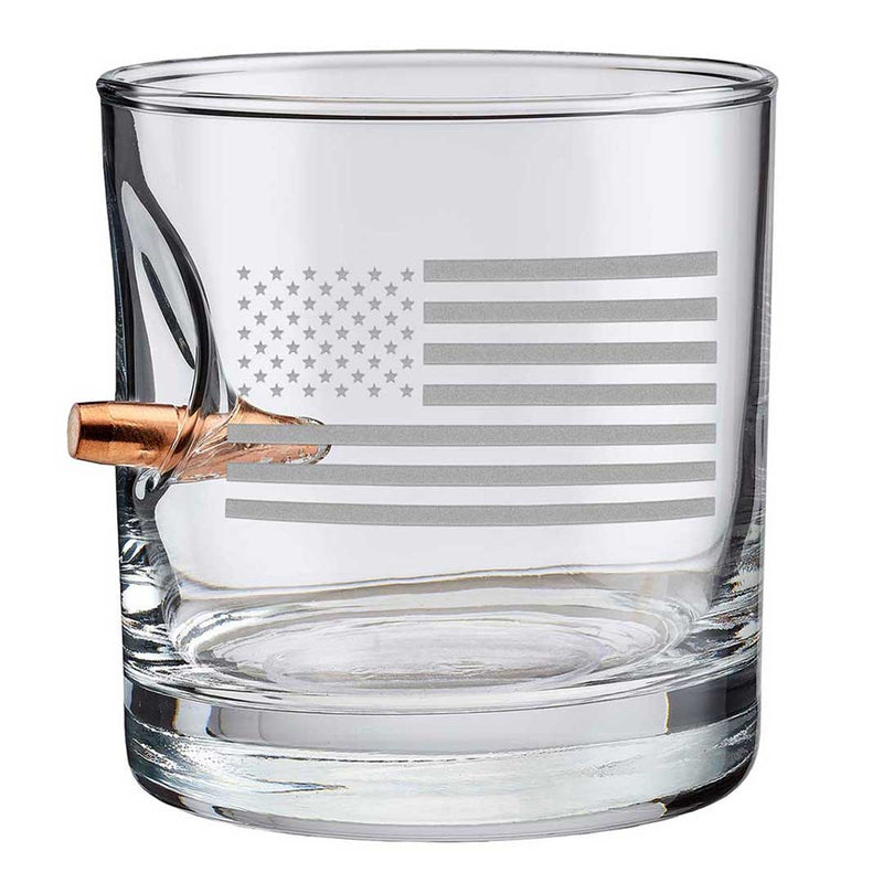 Load image into Gallery viewer, US Flag Rocks Glass - 11oz
