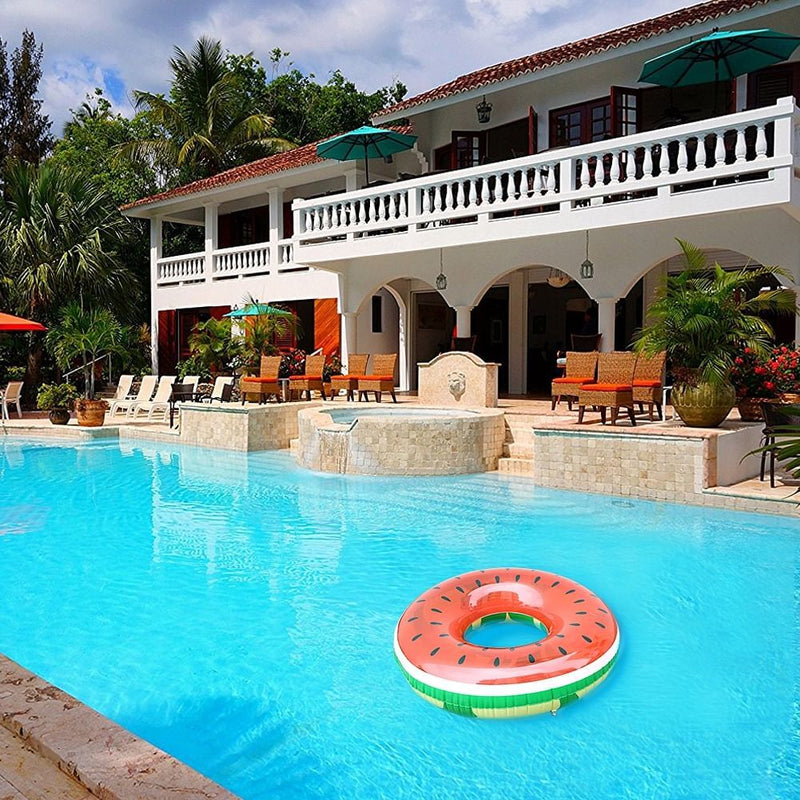 Load image into Gallery viewer, Giant Inflatable Watermelon Pool Float Raft for Kids Swimming and Play
