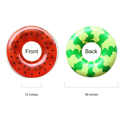 Giant Inflatable Watermelon Pool Float Raft for Kids Swimming and Play