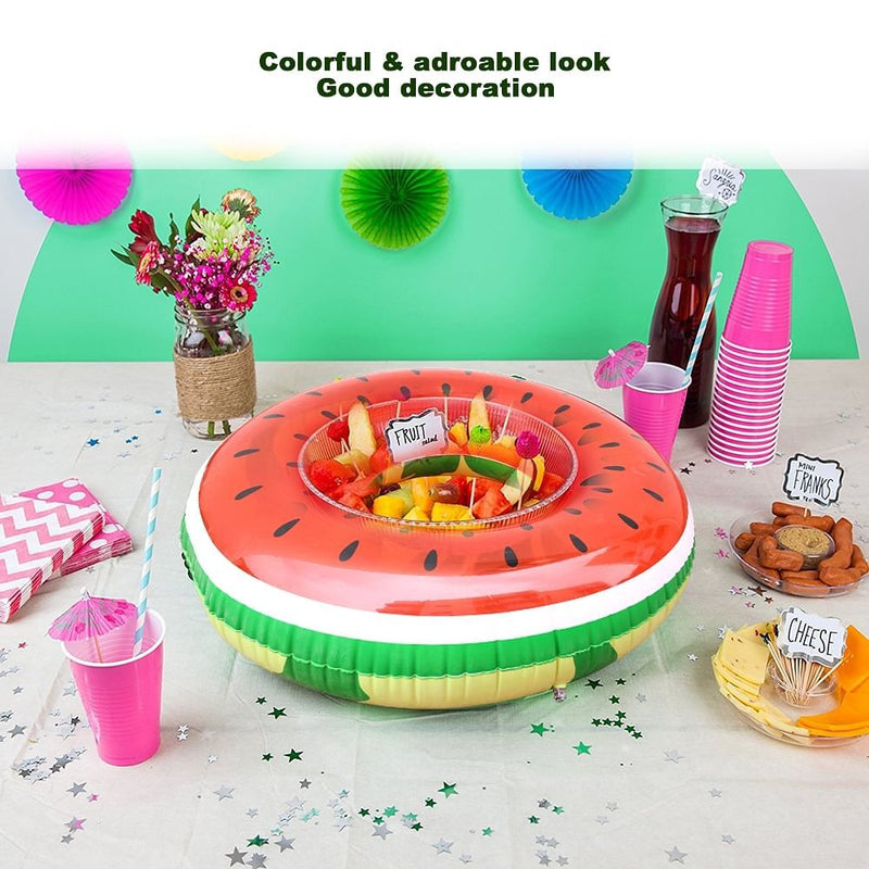 Load image into Gallery viewer, Giant Inflatable Watermelon Pool Float Raft for Kids Swimming and Play
