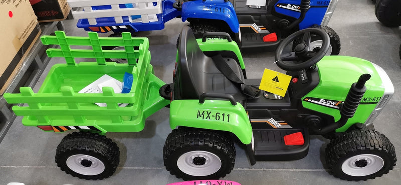 Load image into Gallery viewer, 12V Kids Electric Ride-On Tractor Battery Powered 35W Rose
