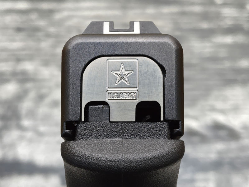 Load image into Gallery viewer, Milspin ARMY Slide Back Plates (Over 100 Emblems)
