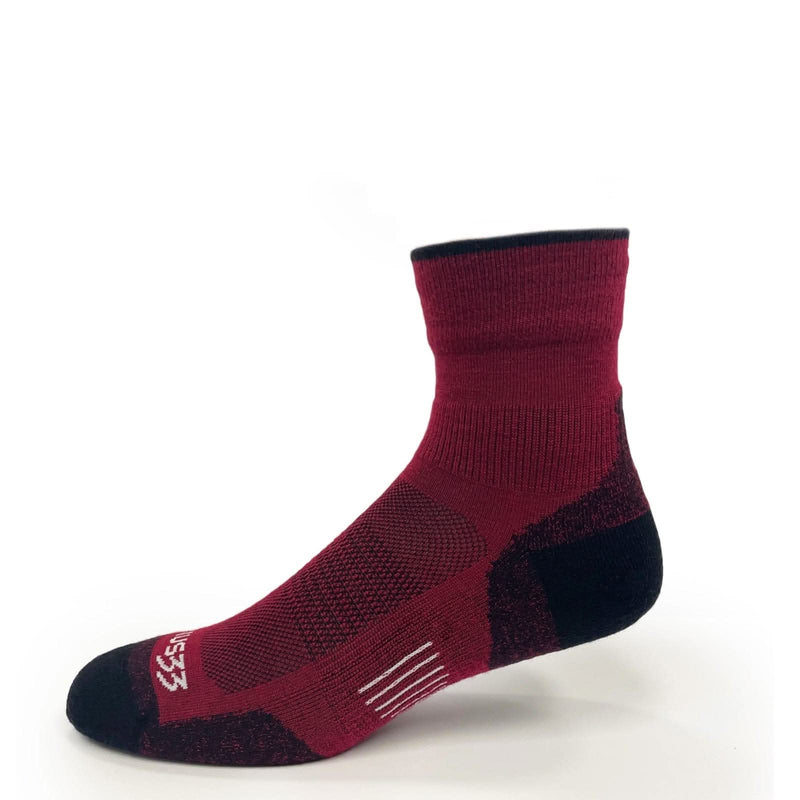 Load image into Gallery viewer, Microweight Cushion - Mini Crew Wool Socks Mountain Heritage
