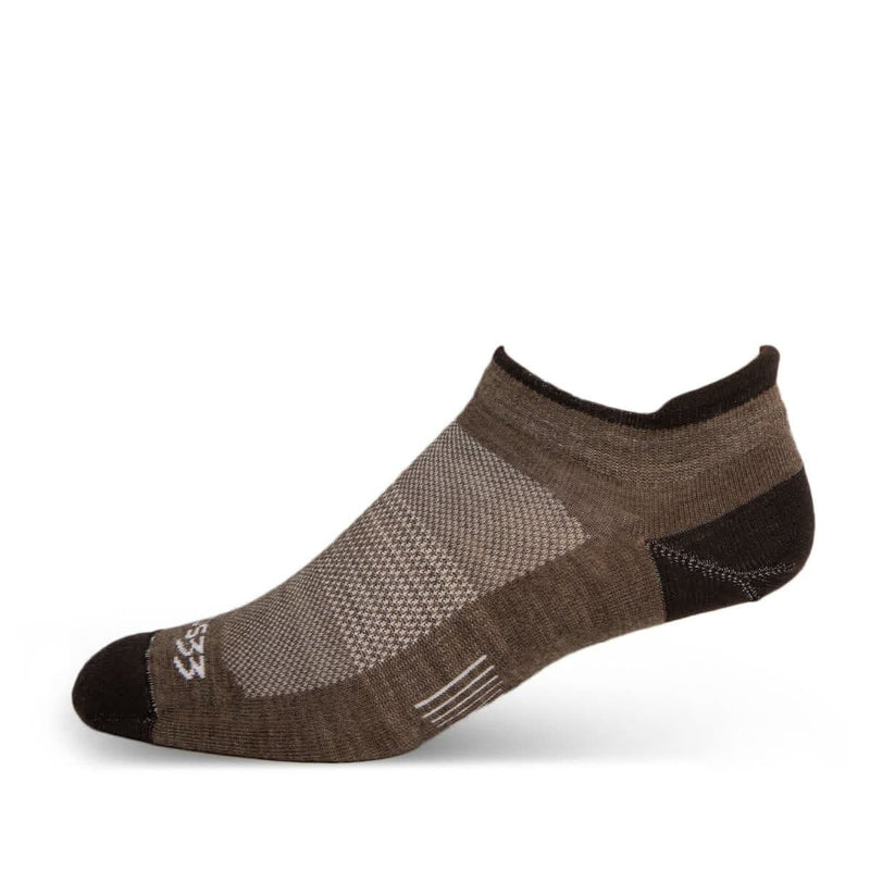 Load image into Gallery viewer, Microweight - No Show Tab Wool Socks Mountain Heritage
