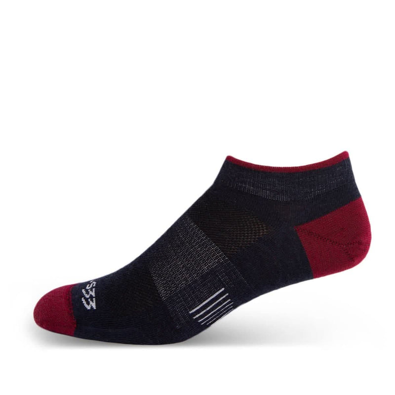 Load image into Gallery viewer, Microweight - No Show Wool Socks Mountain Heritage
