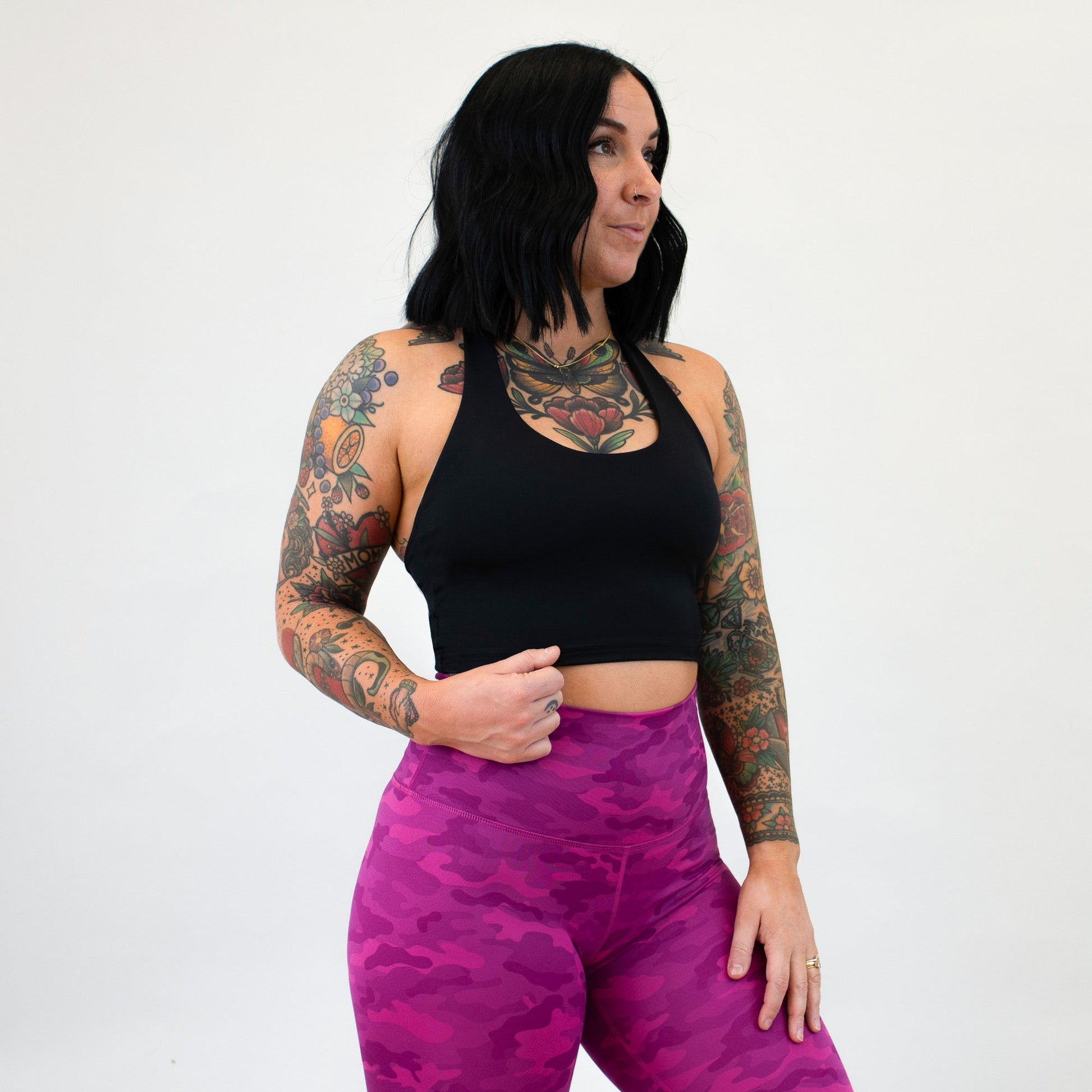 Halter Crop Tank - Fitted - Skoutley Outdoors LLC