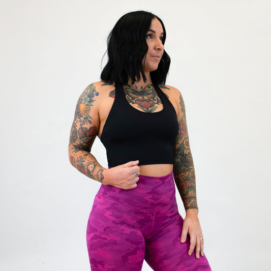 Halter Crop Tank - Fitted - Skoutley Outdoors LLC