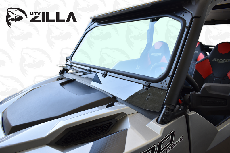 Load image into Gallery viewer, Polaris General Vented Glass Windshield
