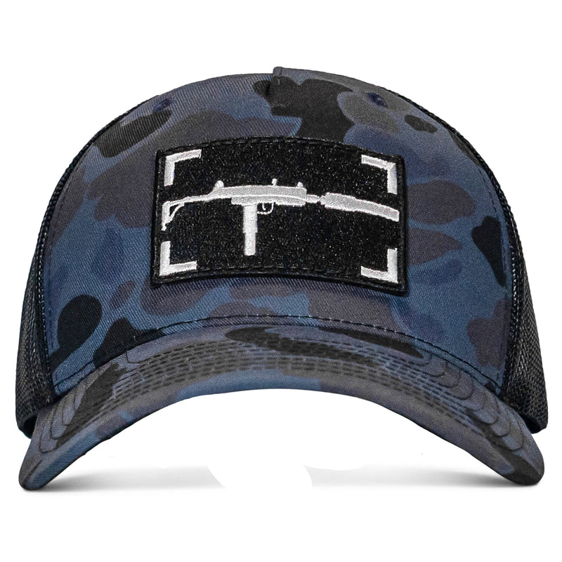 Load image into Gallery viewer, UZI PATCH MESH SNAPBACK HAT
