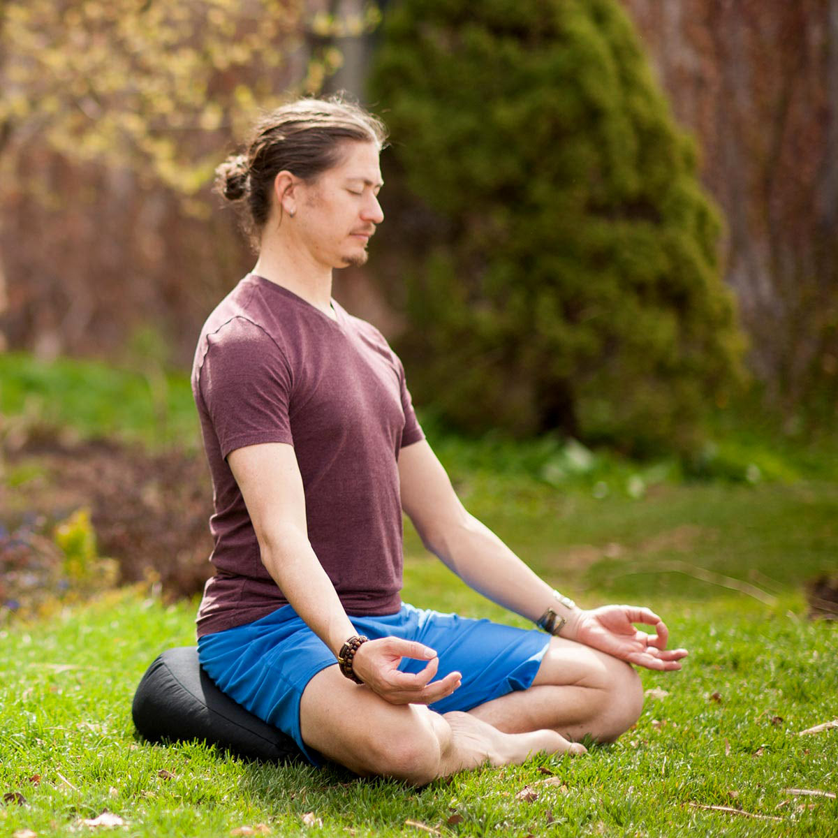 V-Shaped Meditation Cushion