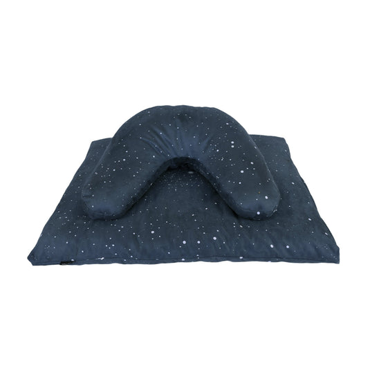 V-Shaped Meditation Cushion - PET Microfiber