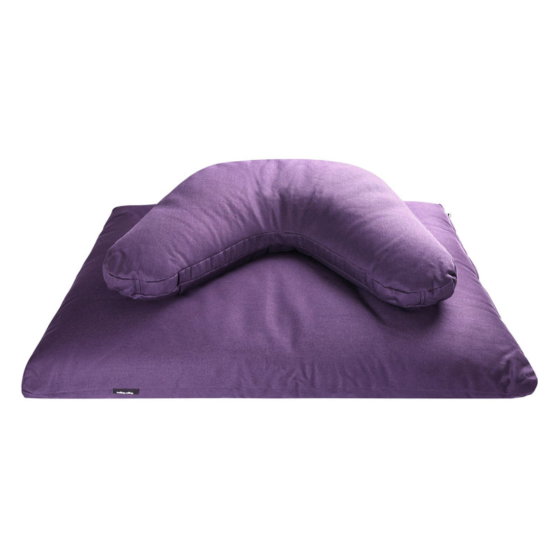 Load image into Gallery viewer, V-Shaped Meditation Cushion
