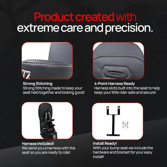 Maverick R Max Front Bump Seat (2024+)