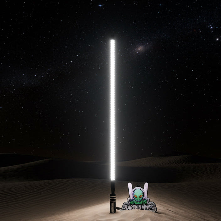 Load image into Gallery viewer, V2 Black Out LED Whip: The Ultimate Stealth Single
