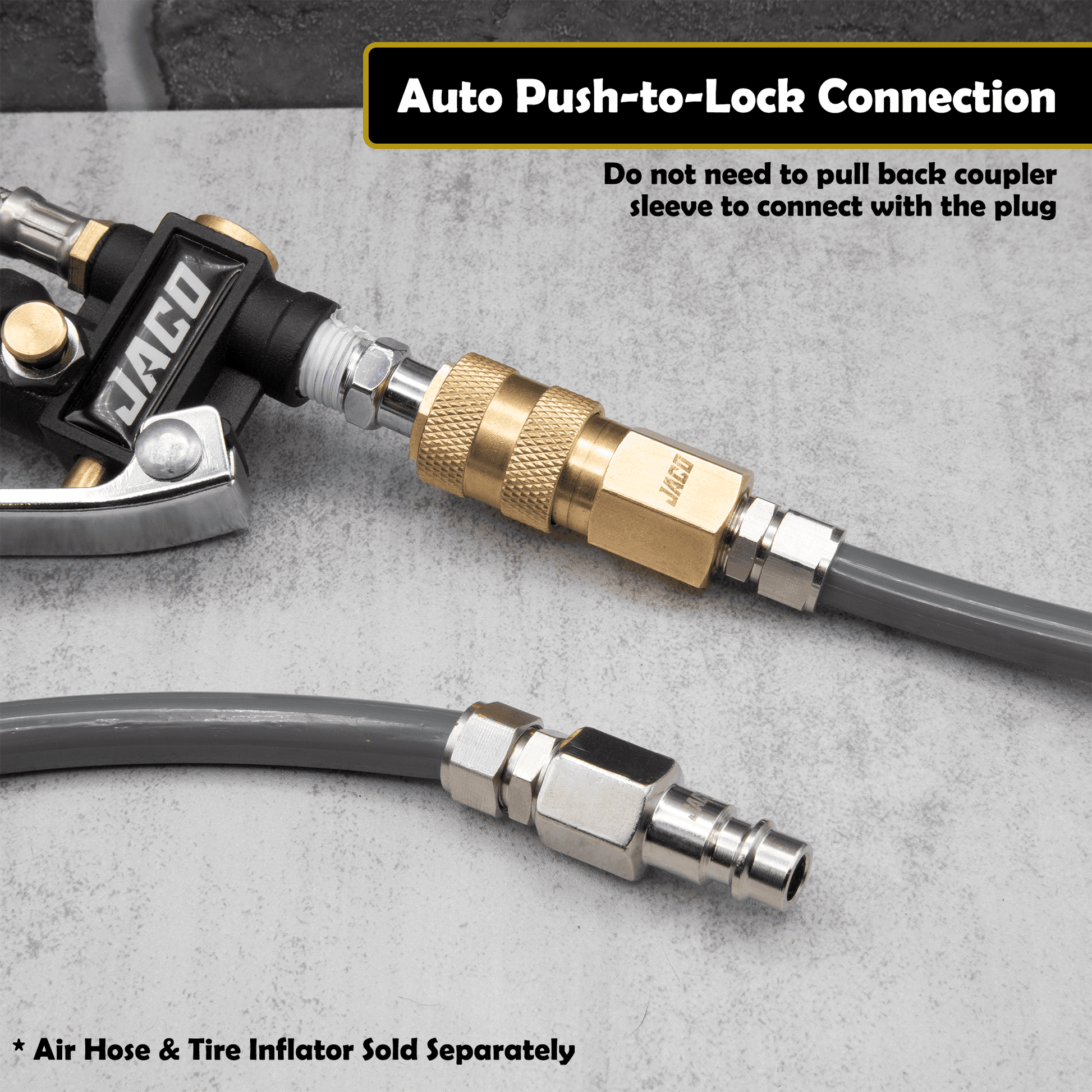 Hi-Flo Quick Connect Air Fittings | Plug & Coupler Kit - 1/4" NPT (Set of 12) - Skoutley Outdoors LLC