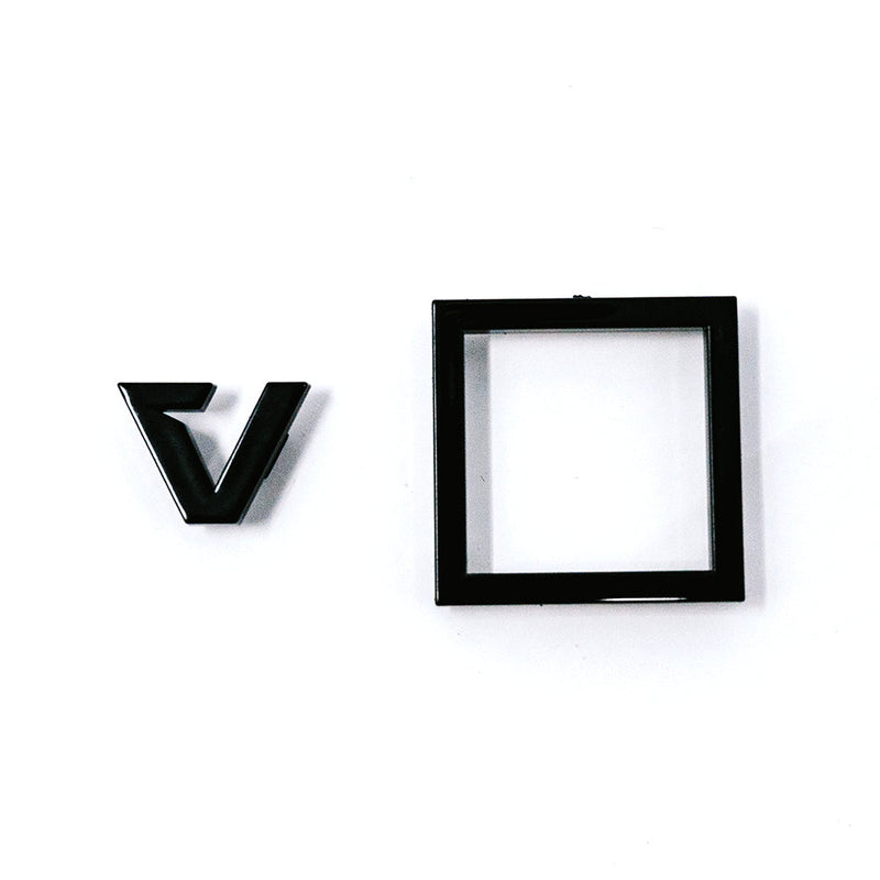 Load image into Gallery viewer, Center Cap Logo Kit Black
