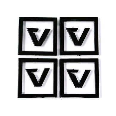 Center Cap Logo Kit Black