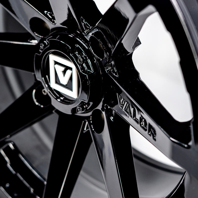 Load image into Gallery viewer, V01 UTV Wheel Gloss Black
