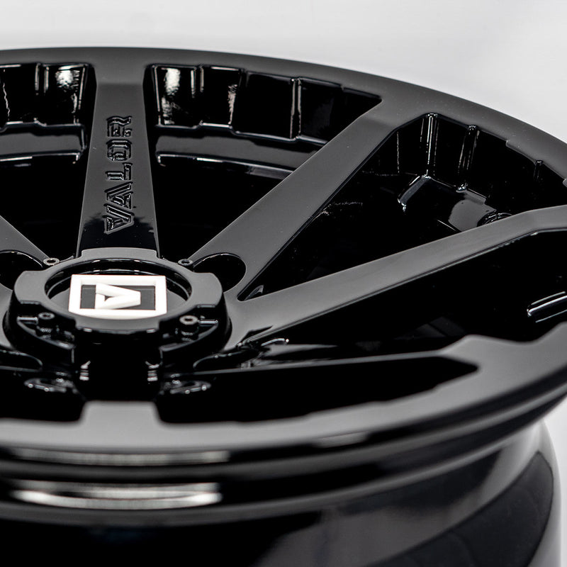 Load image into Gallery viewer, V01 UTV Wheel Gloss Black
