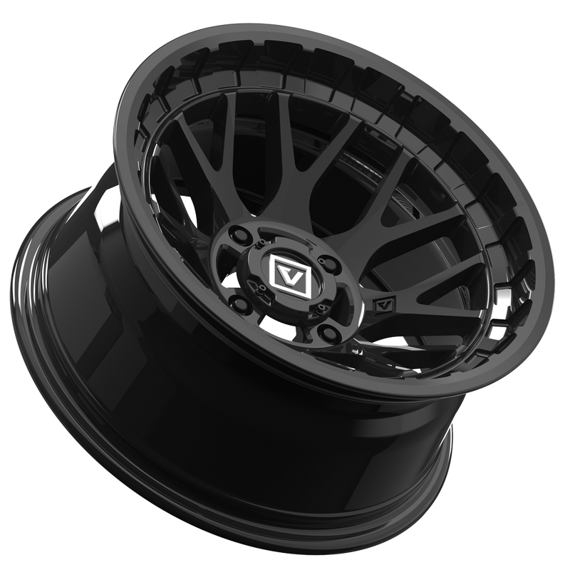 Load image into Gallery viewer, V03 UTV Wheel Gloss Black
