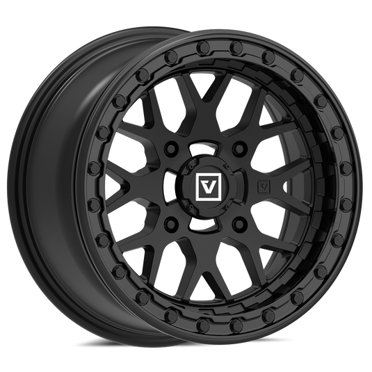 V07 Beadlock UTV Wheel Satin Black
