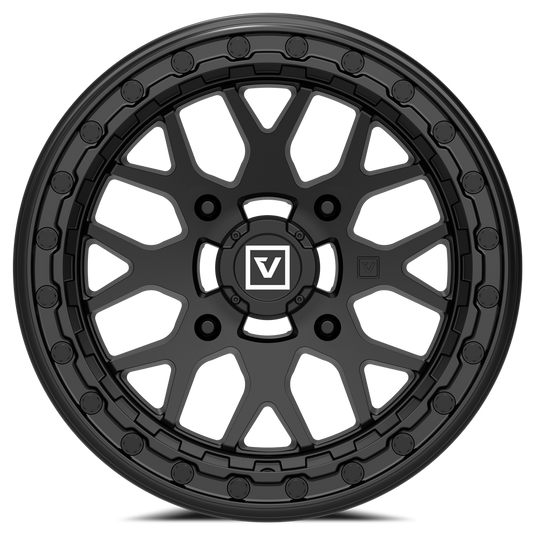 V07 Beadlock UTV Wheel Satin Black