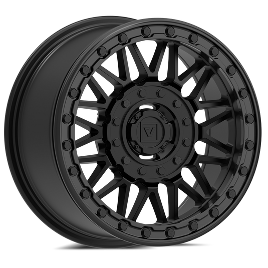 V08 Beadlock UTV Wheel Satin Black