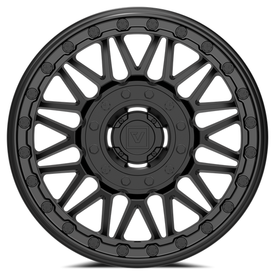 V08 Beadlock UTV Wheel Satin Black