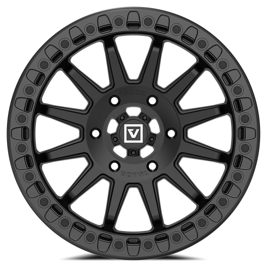 V09 Beadlock UTV Wheel Satin Black