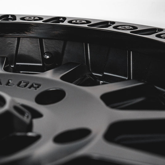 V09 Beadlock UTV Wheel Satin Black