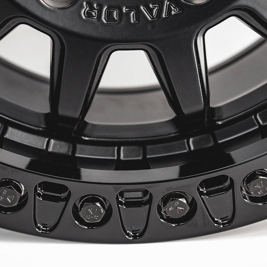 V09 Beadlock UTV Wheel Satin Black