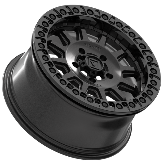 V09 Beadlock UTV Wheel Brushed Charcoal