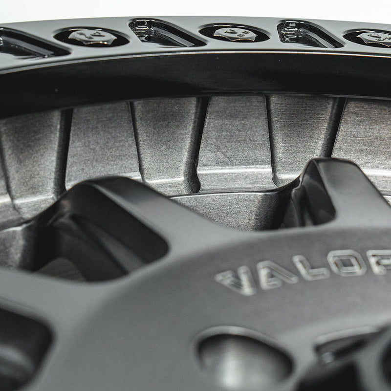 Load image into Gallery viewer, V09 Beadlock UTV Wheel Brushed Charcoal
