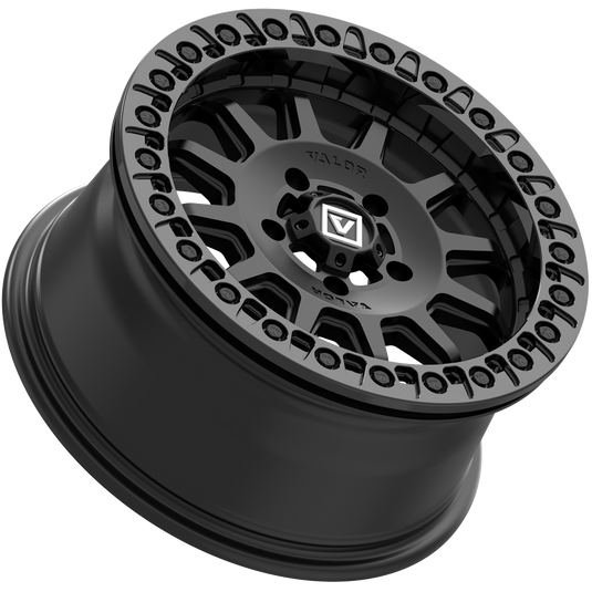 V09 Beadlock UTV Wheel Satin Black