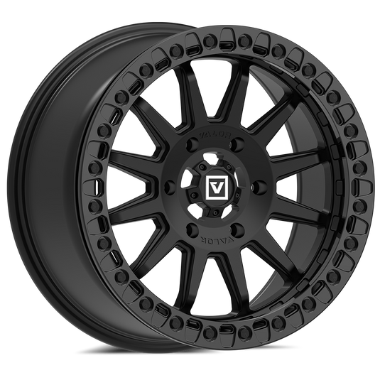 V09 Beadlock UTV Wheel Satin Black